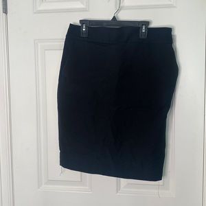 Express pencil skirt with pockets, black size 8